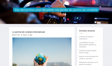 Avocat permis a points, blog d'information sur le permis de conduire et les points