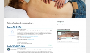 Les soulagements apportés par un chiropraticien à ses patients