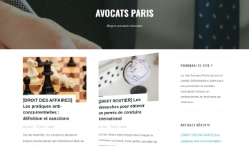 Avocat Paris: annuaire d'avocats exerçant à Paris
