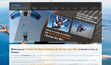 Sauter en parachute en tandem