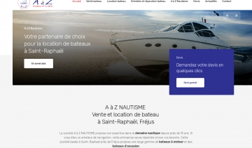 A à Z Nautisme, location et vente de bateaux