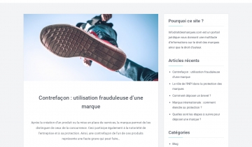  Info Droit des Marques, le blog d'informations utiles 