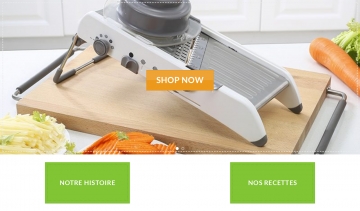Tasty Health : site spécialisé dans la vente de mandolines multifonctions
