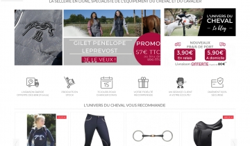 L'univers du cheval-la boutique, équipement pour l'équitation  