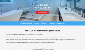 KEB'GAZ, plombier chauffagiste à Rouen