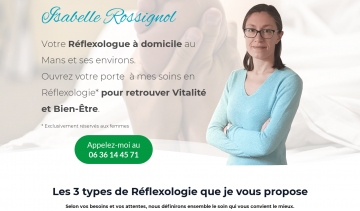 Isabelle Rossignol, spécialiste en réflexologie 