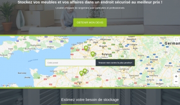 CarréBox : leader de la location de garde-meubles dans les Hauts de France