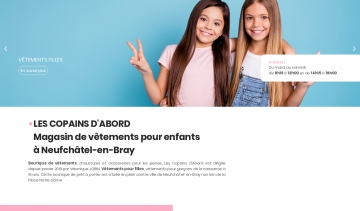 Les Copains D'abord, votre boutique pour vêtement d'enfant