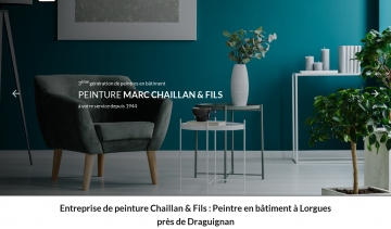 Chaillan & Fils, pour vos travaux de peinture