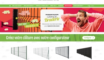 Clôture Discount, boutique de vente de matériels pour délimiter et sécuriser vos espaces extérieurs