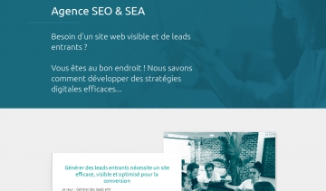 Visibleo, votre agence de création et d’optimisation de sites web