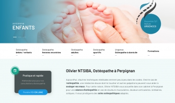 Ntsiba Olivier Ostéopathe,  soins ostéopathiques à Perpignan