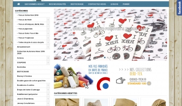 Tissus Papi, vente de tissus en ligne