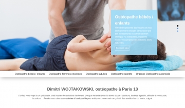 Dimitri WOJTAKOWSKI : ostéopathe à Paris