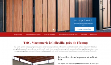TMC : entreprise de maçonnerie à Colleville, près de Fécamp