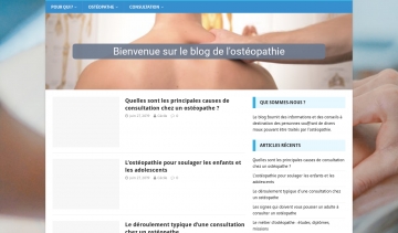 Blog-ostéopathie, portail pour découvrir le métier d'ostéopathe