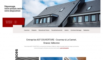 ACF Couverture, leader des entreprises de toiture dans la ville du Cannet 