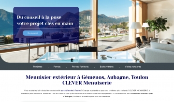 Clever menuiserie, entreprise de menuiserie extérieure à Gémenos, près de Toulon et Aubagne