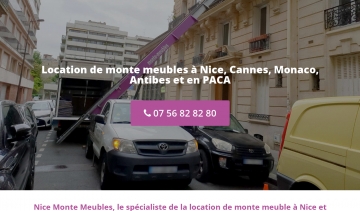 Nice Monte Meubles, entreprise de location de monte meuble