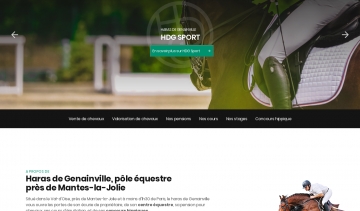 Haras de Genainville : centre équestre près de Mantes-la-Jolie et de Paris