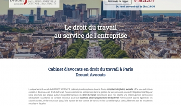 Drouot avocats, Avocats en droit du travail, Paris