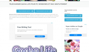 Gacha Life, le jeu à télécharger gratuitement sur support 