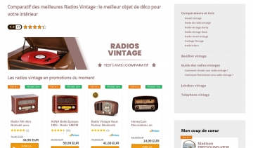 Radio vintage, disposer des appareils de qualité