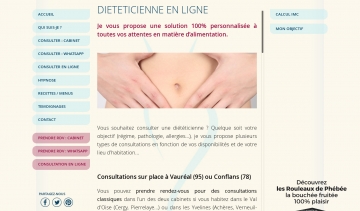 Diététicienne nutritionniste à Vauréal et Conflans