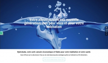 Hydrokube, votre option d'adoucissement d'eau