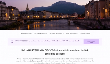 Maître HARTEMANN - DE CICCO, avocat en droit des assurances