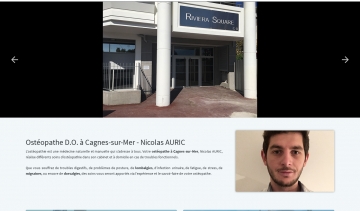 Ostéopathe-auric, votre cabinet d’ostéopathie à Cagnes-sur-Mer 