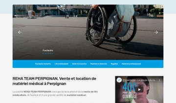 Reha Team Perpignan, plateforme de vente de matériel médical