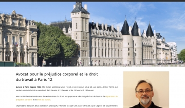 Avocat Maruani, droit de travail et réparation du préjudice corporel