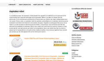 Aspirateur Robot Info, guide d'achat de qualité sur les aspirateurs robots