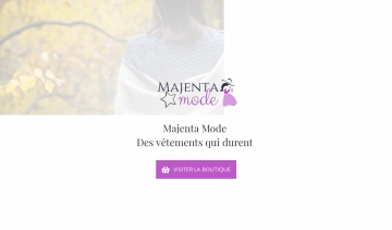 Majenta Mode : vente de vêtements de qualité