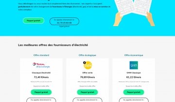 Fournisseurs-energie, le guide web des fournisseurs d'énergie en France.