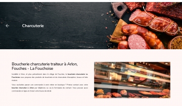 Lafouchoise-boucherie.com, boucherie, charcuterie et traiteur à Arlon