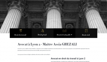 Maître GHEZALI, avocat en droit du travail à Lyon 2 