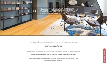 AFCB, service de décoration intérieure bureau