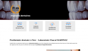 Laboratoire Pascal MARTINEZ, laboratoire dentaire à Nice, St-Laurent-du-Var