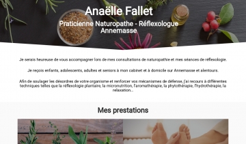 Anaëlle Fallet, votre praticienne naturopathe et réflexologue 