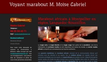  Retrouver votre chance en compagnie du grand maître Moise Gabriel