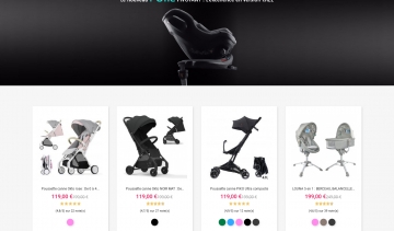 Bébé2luxe, vente en ligne de matériels de puériculture