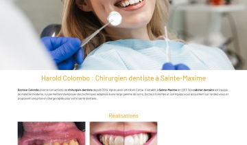 Dr COLOMBO : chirurgien-dentiste à Sainte-Maxime