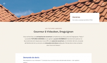 Toitures Varoises: votre professionnel des toitures à Vidauban