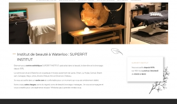 Superfit-institut.be, l’institut de référence en beauté, bronzage et bien-être à Waterloo