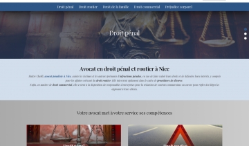Cabinet-chebli.fr : portail web de votre étude d'avocats à Nice