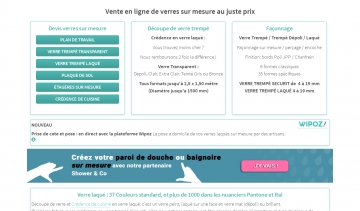 Plakglass, la boutique en ligne de la découpe de verre sur mesure