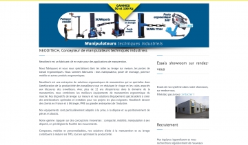 Neoditech, fabricant de solutions ergonomiques industrielles