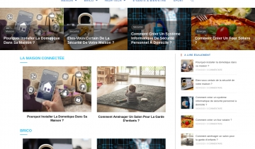 Portail d’actualités & de conseils sur la maison connectée